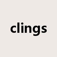 clings是什么意思