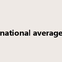 national average是什么意思