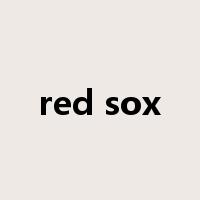 red sox是什么意思