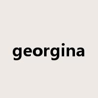 georgina是什么意思