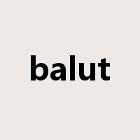 balut是什么意思