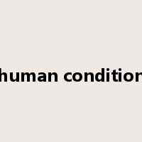 human condition是什么意思