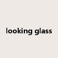 looking glass是什么意思