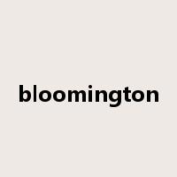 bloomington是什么意思