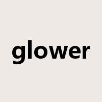 glower是什么意思