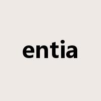 entia是什么意思