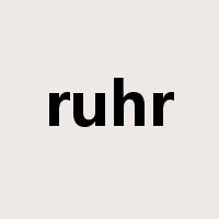 ruhr是什么意思