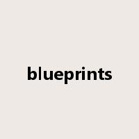 blueprints是什么意思