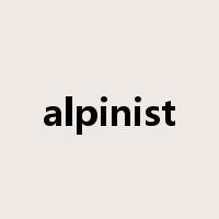 alpinist是什么意思