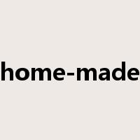 home-made是什么意思
