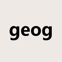 geog是什么意思