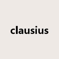 clausius是什么意思