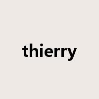 thierry是什么意思