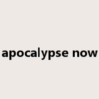 apocalypse now是什么意思