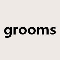 grooms是什么意思