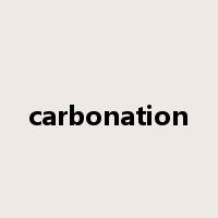 carbonation是什么意思