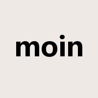 moin是什么意思