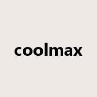 coolmax是什么意思