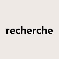 recherche是什么意思