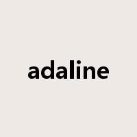 adaline是什么意思