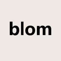 blom是什么意思