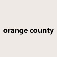orange county是什么意思