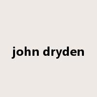 john dryden是什么意思