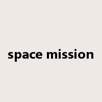 space mission是什么意思