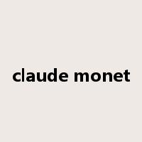 claude monet是什么意思