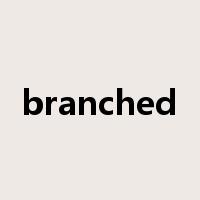 branched是什么意思