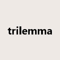 trilemma是什么意思