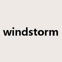 windstorm是什么意思