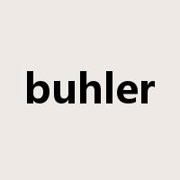 buhler是什么意思