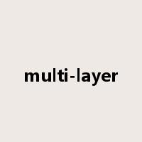 multi-layer是什么意思