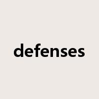defenses是什么意思