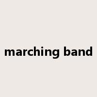 marching band是什么意思