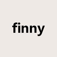 finny是什么意思