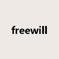 freewill是什么意思