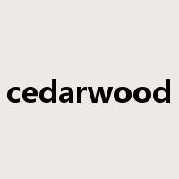 cedarwood是什么意思