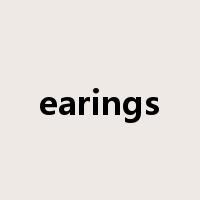 earings是什么意思