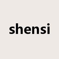 shensi是什么意思