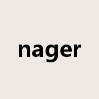 nager是什么意思