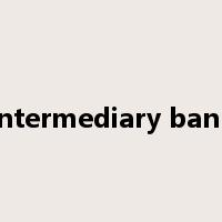 intermediary bank是什么意思