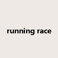 running race是什么意思