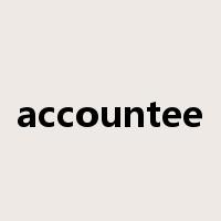 accountee是什么意思
