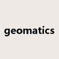 geomatics是什么意思