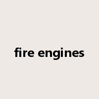 fire engines是什么意思