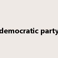 democratic party是什么意思