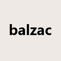 balzac是什么意思