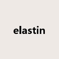 elastin是什么意思